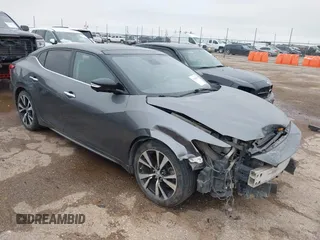 2017 Nissan Maxima SL with VIN 1N4AA6AP4HC375759, listed as a IAAI auction lot 42184700 with 143,665 mi miles and . Bid and sale history available at DreamBid. Image 1.