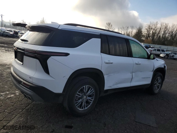 2024 Chevrolet Traverse AWD LT with VIN 1GNEVGKS2RJ171510, listed as a Copart auction lot 44444835 with 24,690 mi miles and Clean Title. Bid and sale history available at carsss.com. Image 3.
