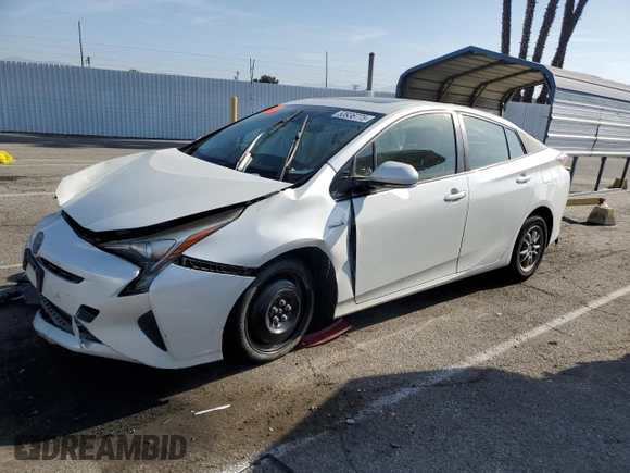 2016 Toyota Prius Four with VIN JTDKARFU8G3021546, listed as a Copart auction lot 53936775 with Not Provided miles and Clean Title. Bid and sale history available at DreamBid. Image 1.
