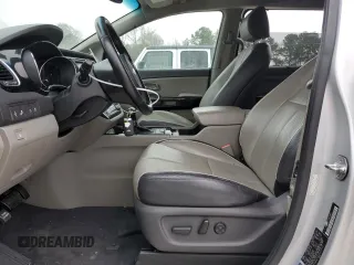 2016 Kia Sedona SX with VIN KNDMC5C12G6129925, listed as a Copart auction lot 86395504 with 195,000 mi miles and Salvage Title. Bid and sale history available at carsss.com. Image 7.