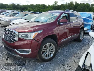 2017 GMC Acadia Denali with VIN 1GKKNPLS8HZ156251, listed as a Copart auction lot 55037995 with Not provided miles and Salvage title. Bid and sale history available at DreamBid. Image 1.