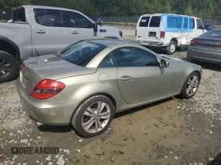 2010 Mercedes-Benz SLK-Class SLK 300 with VIN WDBWK5EA5AF229435, listed as a Copart auction lot 68993834 with 0 mi miles and Salvage Title. Bid and sale history available at carsss.com. Image 3.
