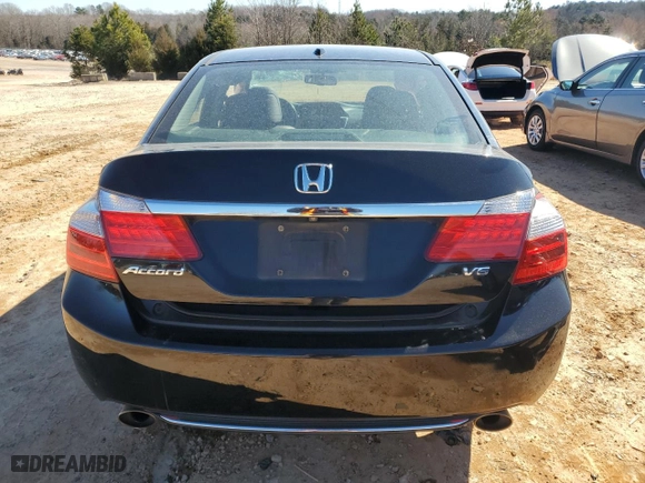 2014 Honda Accord Sedan EX-L with VIN 1HGCR3F80EA012511, listed as a Copart auction lot 48954655 with 161,511 mi miles and Salvage Title. Bid and sale history available at carsss.com. Image 6.