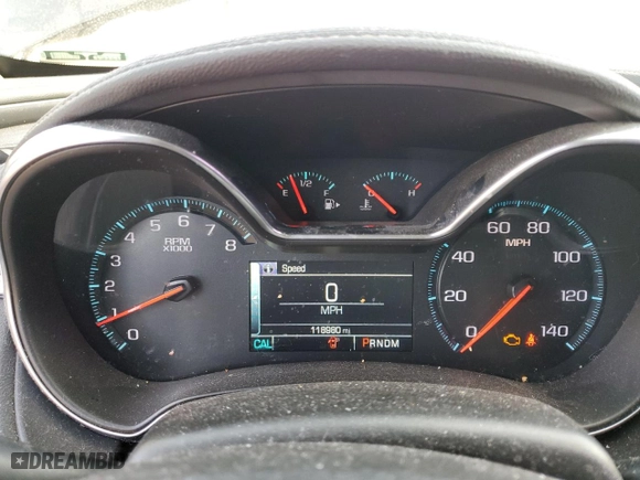 2015 Chevrolet Impala LTZ with VIN 2G1165S34F9131611, listed as a Copart auction lot 49711395 with 118,980 mi miles and Salvage Title. Bid and sale history available at carsss.com. Image 9.