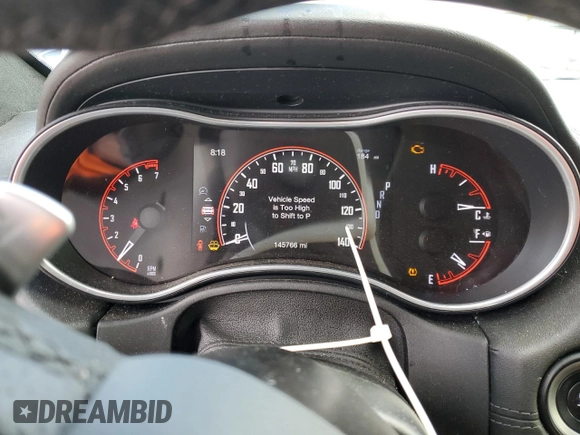 2018 Dodge Durango Citadel with VIN 1C4RDJEG0JC414788, listed as a Copart auction lot 81888404 with 145,766 mi miles and Salvage title. Bid and sale history available at DreamBid. Image 9.