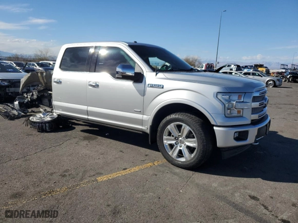 2017 Ford F-150 XL with VIN 1FTEW1EGXHFC35658, listed as a Copart auction lot 48021395 with 21,438 mi miles and Salvage Title. Bid and sale history available at carsss.com. Image 4.