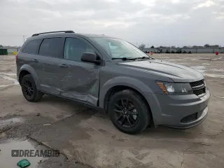 2020 Dodge Journey SE Value with VIN 3C4PDCABXLT273474, listed as a Copart auction lot 47037785 with 94,181 mi miles and Salvage Title. Bid and sale history available at carsss.com. Image 4.