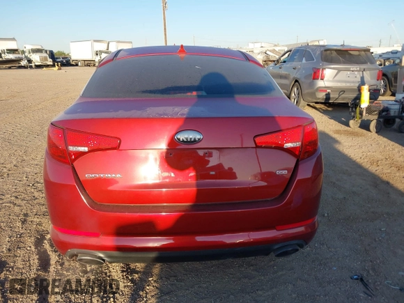 2013 Kia Optima LX with VIN 5XXGM4A71DG221343, listed as a IAAI auction lot 41740680 with 149,618 mi miles. Bid and sale history available at carsss.com. Image 16.