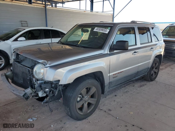 2017 Jeep Patriot Sport with VIN 1C4NJPBB2HD156930, listed as a Copart auction lot 49309655 with 84,489 mi miles and Salvage Title. Bid and sale history available at carsss.com. Image 1.