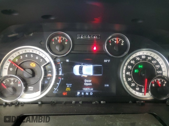2015 Ram 1500 Sport with VIN 1C6RR7MT4FS753626, listed as a Copart auction lot 60138345 with 152,876 mi miles and Salvage title. Bid and sale history available at DreamBid. Image 9.