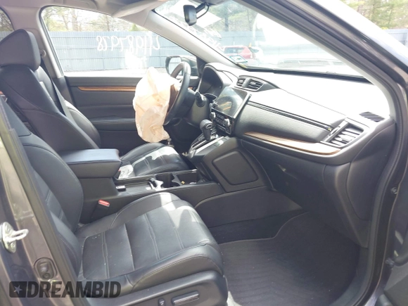 2019 Honda CR-V EX-L with VIN 2HKRW2H81KH626514, listed as a IAAI auction lot 41987978 with 82,432 mi miles and . Bid and sale history available at carsss.com. Image 5.
