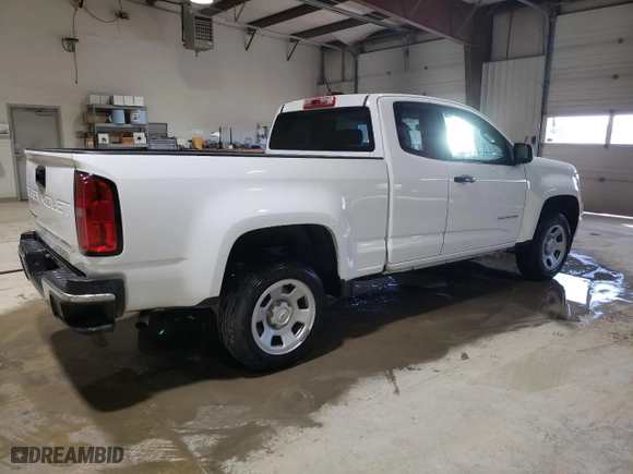 2022 Chevrolet Colorado 2WD Work Truck with VIN 1GCHSBEA9N1126210, listed as a Copart auction lot 48060065 with 145,514 mi miles and Clean Title. Bid and sale history available at carsss.com. Image 3.