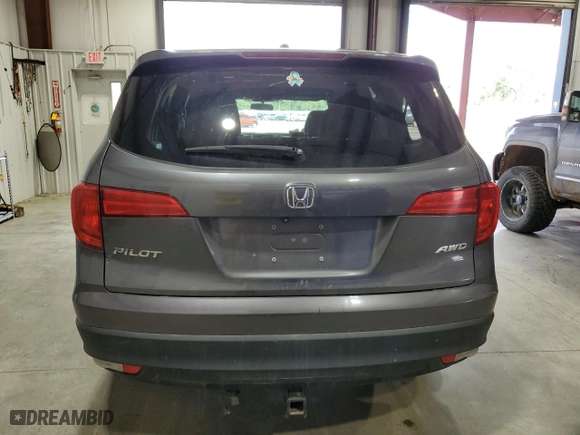 2016 Honda Pilot EX with VIN 5FNYF6H32GB055662, listed as a Copart auction lot 61723994 with 179,176 mi miles and Salvage Title. Bid and sale history available at carsss.com. Image 6.