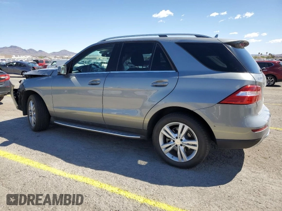 2015 Mercedes-Benz M 350 with VIN 4JGDA5JB3FA596246, listed as a Copart auction lot 51526425 with 96,578 mi miles and Salvage Title. Bid and sale history available at DreamBid. Image 2.