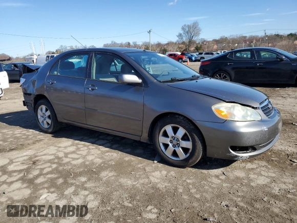 2005 Toyota Corolla CE with VIN 1NXBR32E85Z361545, listed as a Copart auction lot 50217945 with 261,942 mi miles and Salvage Title. Bid and sale history available at DreamBid. Image 4.
