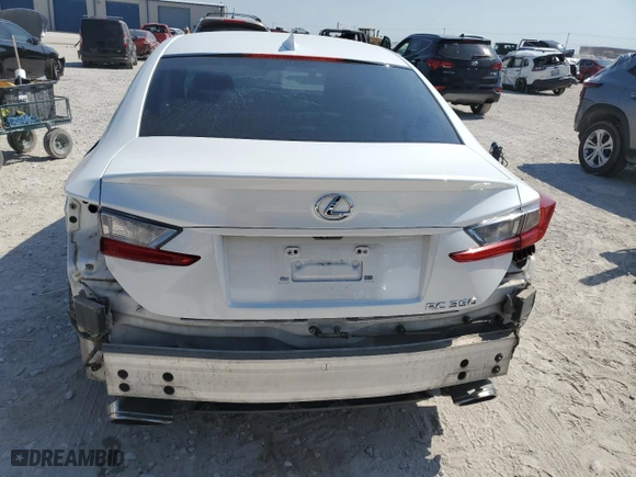 2015 Lexus RC 350 with VIN JTHHE5BC9F5004339, listed as a Copart auction lot 67751114 with 112,824 mi miles and Salvage Title. Bid and sale history available at carsss.com. Image 6.