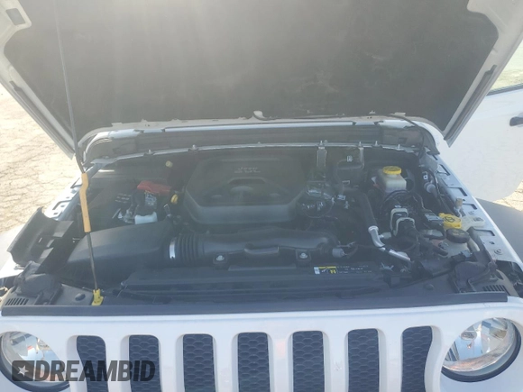 2020 Jeep Wrangler Sport S с VIN 1C4GJXAN1LW276039, выставлен на аукционе Copart как лот 51869825 с пробегом 37 876 миль миль и Списание • Salvage title. История ставок и продаж доступна на DreamBid. Изображение 11.