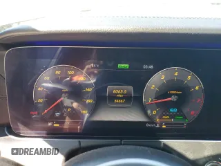 2019 Mercedes-Benz E-Class AMG E 53 with VIN WDDZF6BB0KA584278, listed as a Copart auction lot 54466284 with 54,667 mi miles and Salvage Title. Bid and sale history available at carsss.com. Image 9.