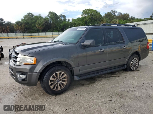 2017 Ford Expedition EL XLT with VIN 1FMJK1HT3HEA05853, listed as a Copart auction lot 72407424 with 136,234 mi miles and Salvage Title. Bid and sale history available at carsss.com. Image 1.