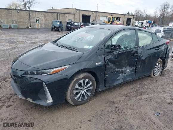 2021 Toyota Prius Prime LE with VIN JTDKAMFP2M3165859, listed as a IAAI auction lot 41943098 with 20,306 mi miles. Bid and sale history available at carsss.com. Image 18.