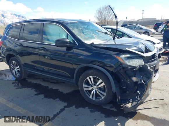 2016 Honda Pilot EX-L with VIN 5FNYF6H53GB048317, listed as a IAAI auction lot 41826297 with 127,672 mi miles. Bid and sale history available at carsss.com. Image 1.