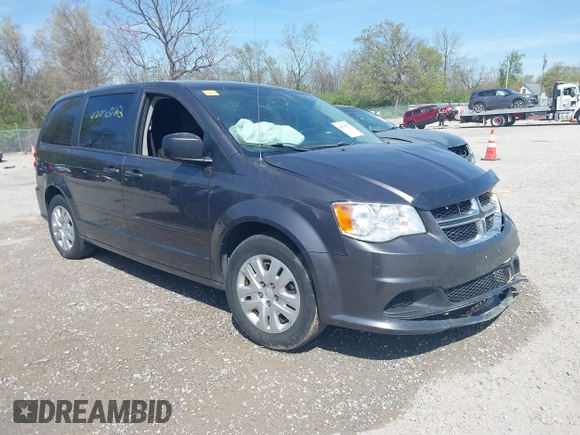 2017 Dodge Grand Caravan SE z VIN 2C4RDGBG1HR725915, wystawiony jako IAAI lot #42070982 z przebiegiem 134 659 mil mil oraz . Historia ofert i sprzedaży dostępna na DreamBid. Obrazek 1.
