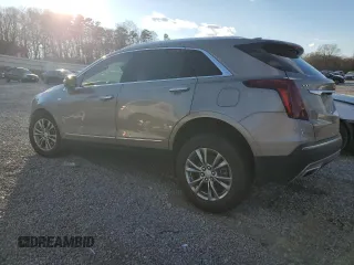 2023 Cadillac XT5 FWD Premium Luxury with VIN 1GYKNCRS6PZ108977, listed as a Copart auction lot 87249294 with 0 mi miles and Salvage Title. Bid and sale history available at carsss.com. Image 2.