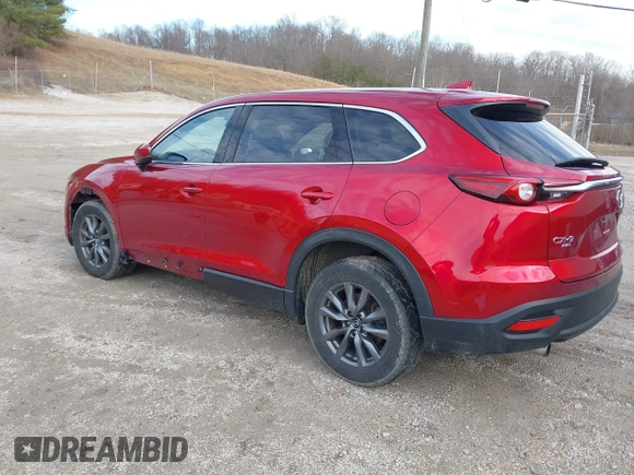 2021 Mazda CX-9 Touring with VIN JM3TCBCY8M0512104, listed as a IAAI auction lot 41579908 with 44,555 mi miles. Bid and sale history available at carsss.com. Image 3.
