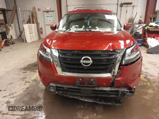 2023 Nissan Pathfinder SL with VIN 5N1DR3CD7PC230257, listed as a IAAI auction lot 41403340 with 22,698 mi miles and . Bid and sale history available at DreamBid. Image 6.