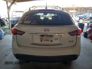 2010 Infiniti FX z VIN JN8AS1MU7AM800312, wystawiony jako Copart lot #46866455 z przebiegiem 181 761 mil mil oraz Szkoda całkowita • Salvage title. Historia ofert i sprzedaży dostępna na DreamBid. Obrazek 6.