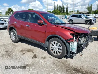 2015 Nissan Rogue S with VIN KNMAT2MT1FP504732, listed as a Copart auction lot 49896385 with 97,213 mi miles and Non Repairable. Bid and sale history available at carsss.com. Image 4.