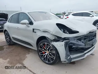 2022 Porsche Macan Turbo with VIN WP1AF2A53NLB31162, listed as a IAAI auction lot 41902026 with 24,714 mi miles and . Bid and sale history available at DreamBid. Image 1.