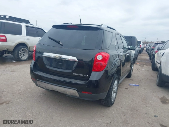 2010 Chevrolet Equinox LTZ with VIN 2CNALFEW6A6288820, listed as a IAAI auction lot 41425869 with 129,552 mi miles. Bid and sale history available at carsss.com. Image 4.