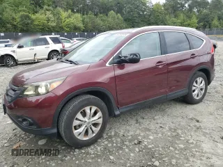 2013 Honda CR-V EX-L with VIN 5J6RM4H77DL002721, listed as a Copart auction lot 69295184 with 70,107 mi miles and Salvage Title. Bid and sale history available at carsss.com. Image 1.