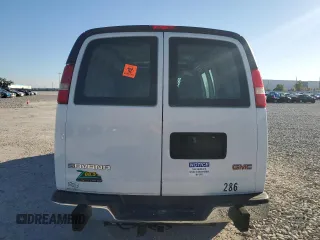 2017 GMC Savana Cargo Van with VIN 1GTW7AFF6H1903640, listed as a Copart auction lot 48371355 with 0 mi miles and Clean Title. Bid and sale history available at carsss.com. Image 6.