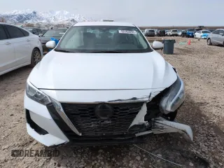 2022 Nissan Sentra SV with VIN 3N1AB8CV2NY220700, listed as a Copart auction lot 50103095 with 35,554 mi miles and Salvage Title. Bid and sale history available at DreamBid. Image 5.