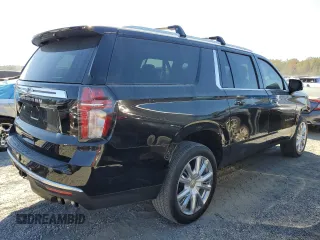 2022 Chevrolet Suburban High Country with VIN 1GNSKGKL3NR199753, listed as a Copart auction lot 75848294 with 44,486 mi miles and Salvage Title. Bid and sale history available at DreamBid. Image 3.