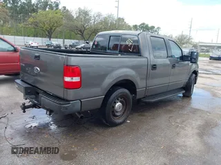 2008 Ford F-150 XL with VIN 1FTRW12W18FA67373, listed as a IAAI auction lot 41693401 with 198,864 mi miles. Bid and sale history available at carsss.com. Image 4.