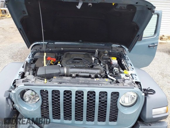 2024 Jeep Wrangler Sport S with VIN 1C4PJXDN3RW124591, listed as a IAAI auction lot 41984208 with 30,271 mi miles and . Bid and sale history available at DreamBid. Image 10.