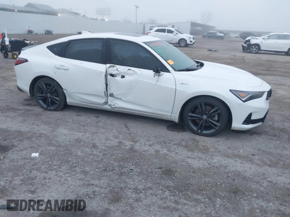 2024 Acura Integra w/A-Spec Package with VIN 19UDE4H38RA003889, listed as a IAAI auction lot 41498642 with 28,042 mi miles and . Bid and sale history available at DreamBid. Image 6.
