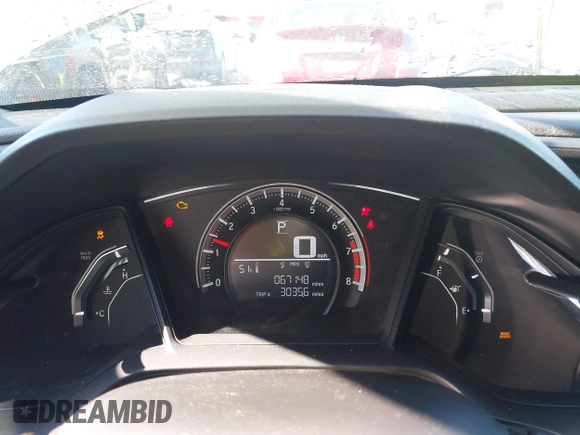 2016 Honda Civic Sedan LX with VIN 2HGFC2F52GH532101, listed as a IAAI auction lot 42009854 with 67,148 mi miles. Bid and sale history available at carsss.com. Image 7.