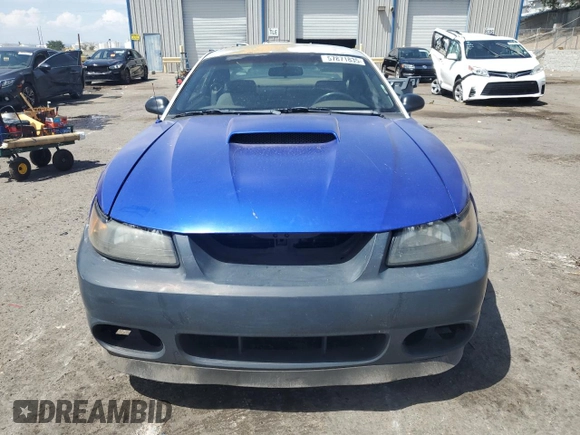1999 Ford Mustang GT z VIN 1FAFP42X1XF152146, wystawiony jako Copart lot #57871835 z przebiegiem Nie podano mil oraz Szkoda całkowita • Salvage title. Historia ofert i sprzedaży dostępna na DreamBid. Obrazek 5.