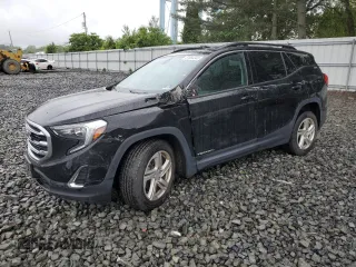 2019 GMC Terrain SLE z VIN 3GKALMEV4KL199717, wystawiony jako Copart lot #57664345 z przebiegiem 80 360 mil mil oraz Szkoda całkowita • Salvage title. Historia ofert i sprzedaży dostępna na DreamBid. Obrazek 1.