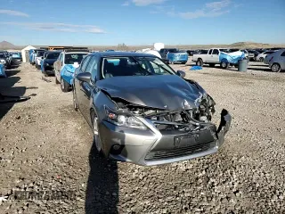 2017 Lexus CT with VIN JTHKD5BH2H2296117, listed as a Copart auction lot 50021685 with 46,655 mi miles and Salvage Title. Bid and sale history available at carsss.com. Image 13.