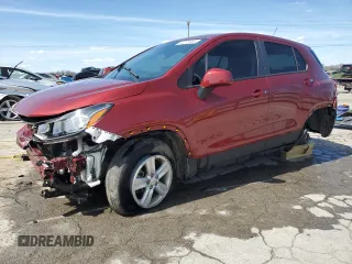 2021 Chevrolet Trax LS with VIN KL7CJKSB2MB319282, listed as a Copart auction lot 50373955 with 26,470 mi miles and Salvage Title. Bid and sale history available at carsss.com. Image 1.