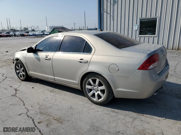 2010 Mercury Milan Premier with VIN 3MEHM0CG4AR641541, listed as a Copart auction lot 80768284 with 123,357 mi miles and Salvage Title. Bid and sale history available at carsss.com. Image 2.