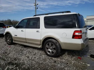 2007 Ford Expedition EL Eddie Bauer with VIN 1FMFK17567LA10693, listed as a Copart auction lot 82843073 with 261,851 mi miles and Salvage Title. Bid and sale history available at carsss.com. Image 2.
