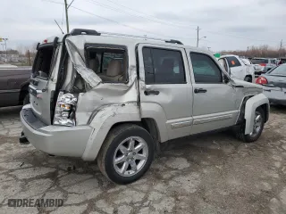 2009 Jeep Liberty Limited with VIN 1J8GN58K09W526618, listed as a Copart auction lot 83000224 with 109,705 mi miles and Salvage Title. Bid and sale history available at carsss.com. Image 3.