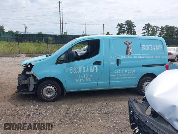 2021 Nissan NV200 SV with VIN 3N6CM0KN6MK690648, listed as a IAAI auction lot 42596767 with 58,382 mi miles and . Bid and sale history available at DreamBid. Image 14.