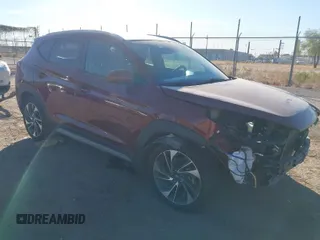 2019 Hyundai Tucson SEL with VIN KM8J33AL9KU981359, listed as a IAAI auction lot 41051797 with 99,147 mi miles. Bid and sale history available at carsss.com. Image 1.